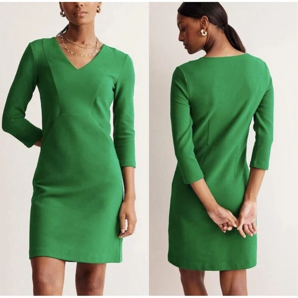 Boden | Dresses | Boden Green Ribbed Bronte Ottoman Sheath Dress 34 Sleeve Women 8r Work Casual | Poshmark Boden | Dresses | Boden Green Ribbed Bronte Ottoman Sheath Dress 34 Sleeve Women 8r Work Casual | Poshmark